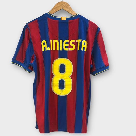 FC Barcelona 2009/10 Home - Iniesta 8 (Medium)