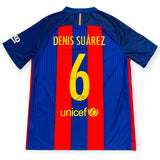 FC Barcelona 2016/17 Home - Denis Suárez 6 (Large) - KITLAUNCH