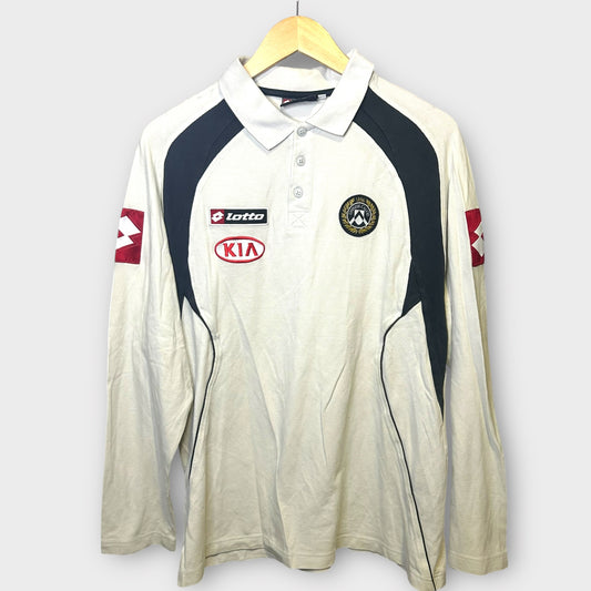 Udinese Calcio Lotto Long Sleeve Polo