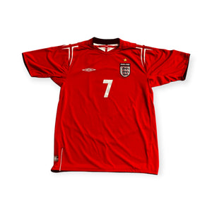 England 2004 Away - Beckham 7 (Large)
