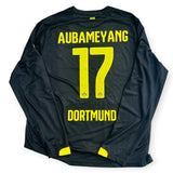 Borussia Dortmund 2015/16 Away Long Sleeve - Aubameyang 17 (XL)