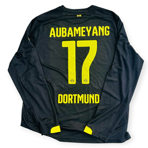 Borussia Dortmund 2015/16 Away Long Sleeve - Aubameyang 17 (XL)