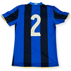 Inter Milan FC 2008/09 Home Player Version - #2 (Small) - KITLAUNCH
