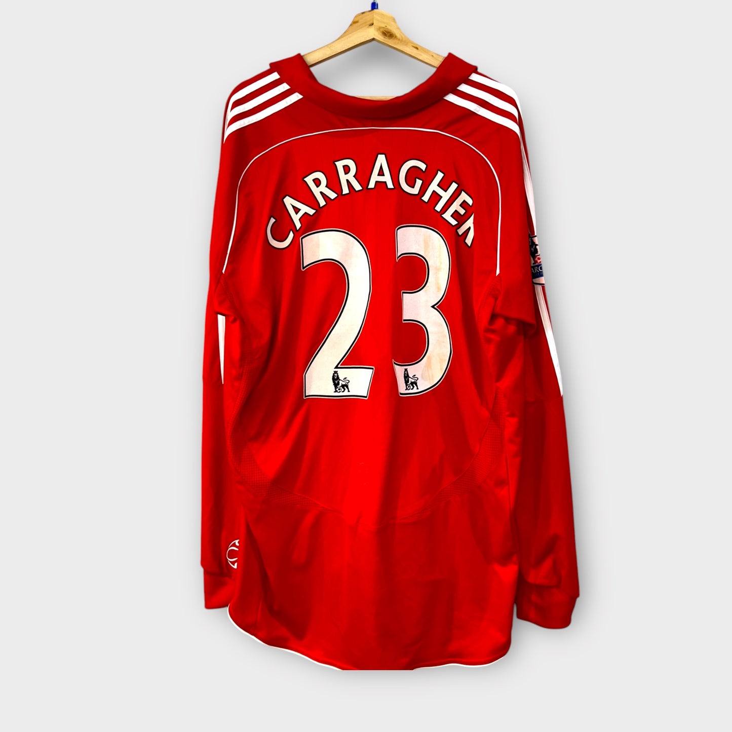 Liverpool FC 2006-08 Home Long-Sleeve Shirt - Carragher 23 (2XL)