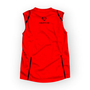 FC Barcelona 2006/07 Red Training Vest (Small)