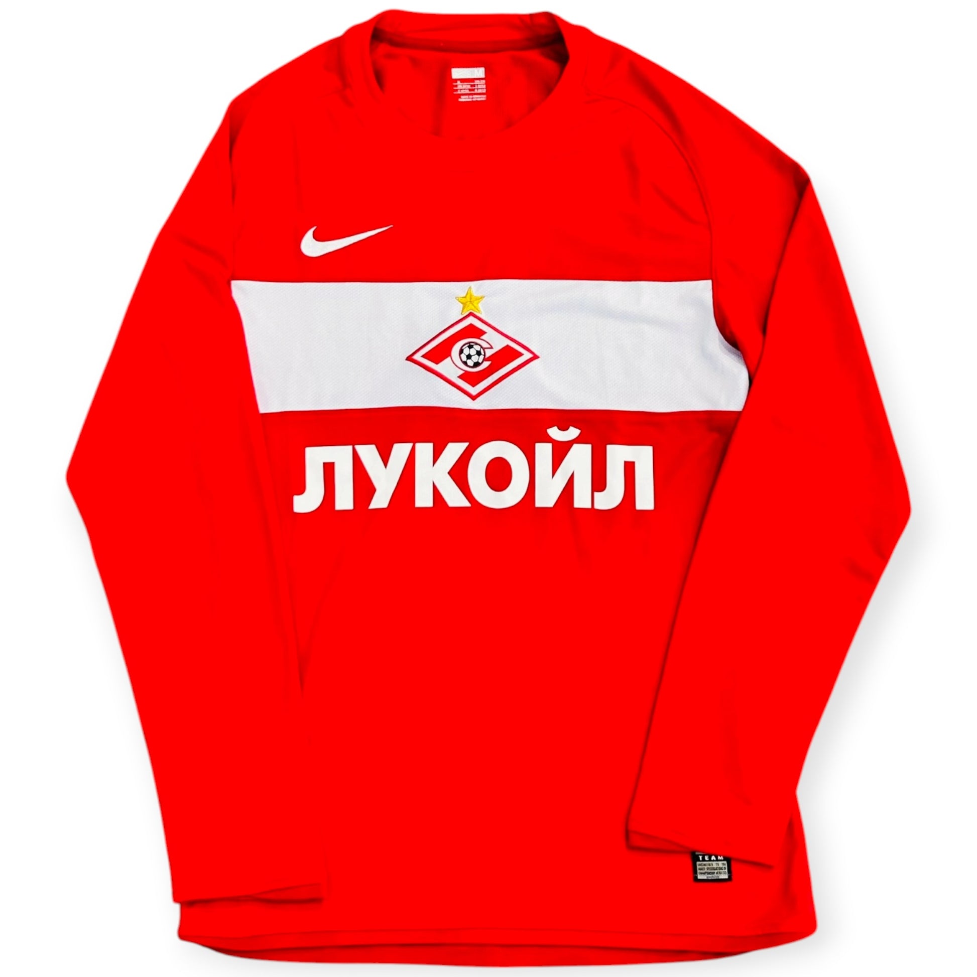 Spartak Moscow 2009 Home Long Sleeve Player Issue (Medium) - KITLAUNCH
