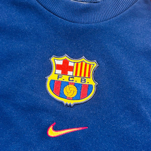 FC Barcelona 1998/99 Nike Sweatshirt (Medium) - KITLAUNCH