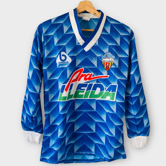 UE Lleida 1991/92 Home Long Sleeve (Small)