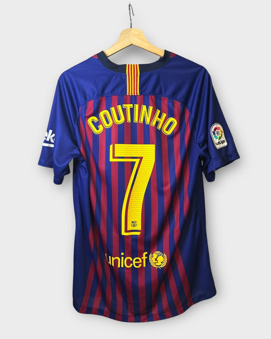 FC Barcelona 2018/19 Home - Coutinho 7 (Large)