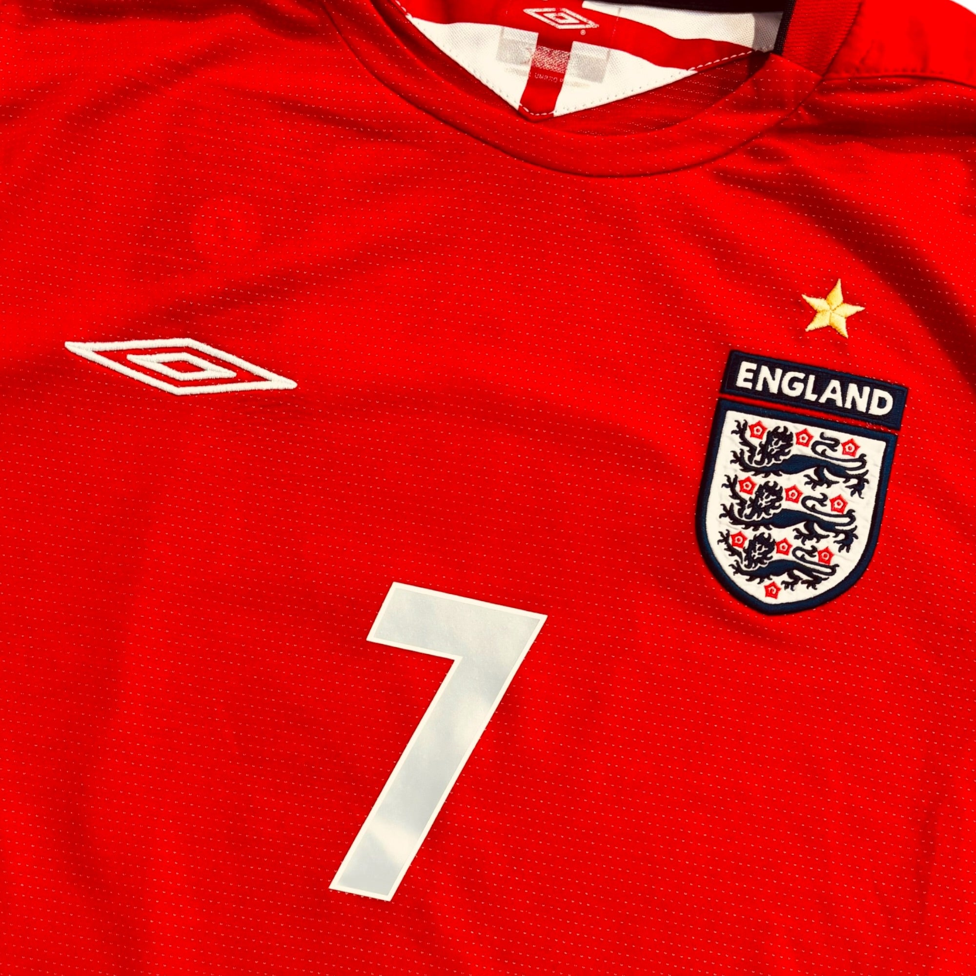 England 2004 Away - Beckham 7 (Large)
