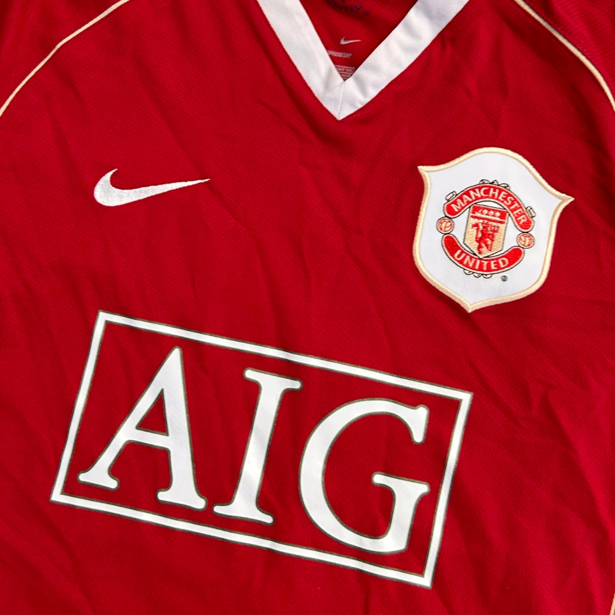 Manchester United FC 2006/07 Home - Carrick 16 (Small) - KITLAUNCH