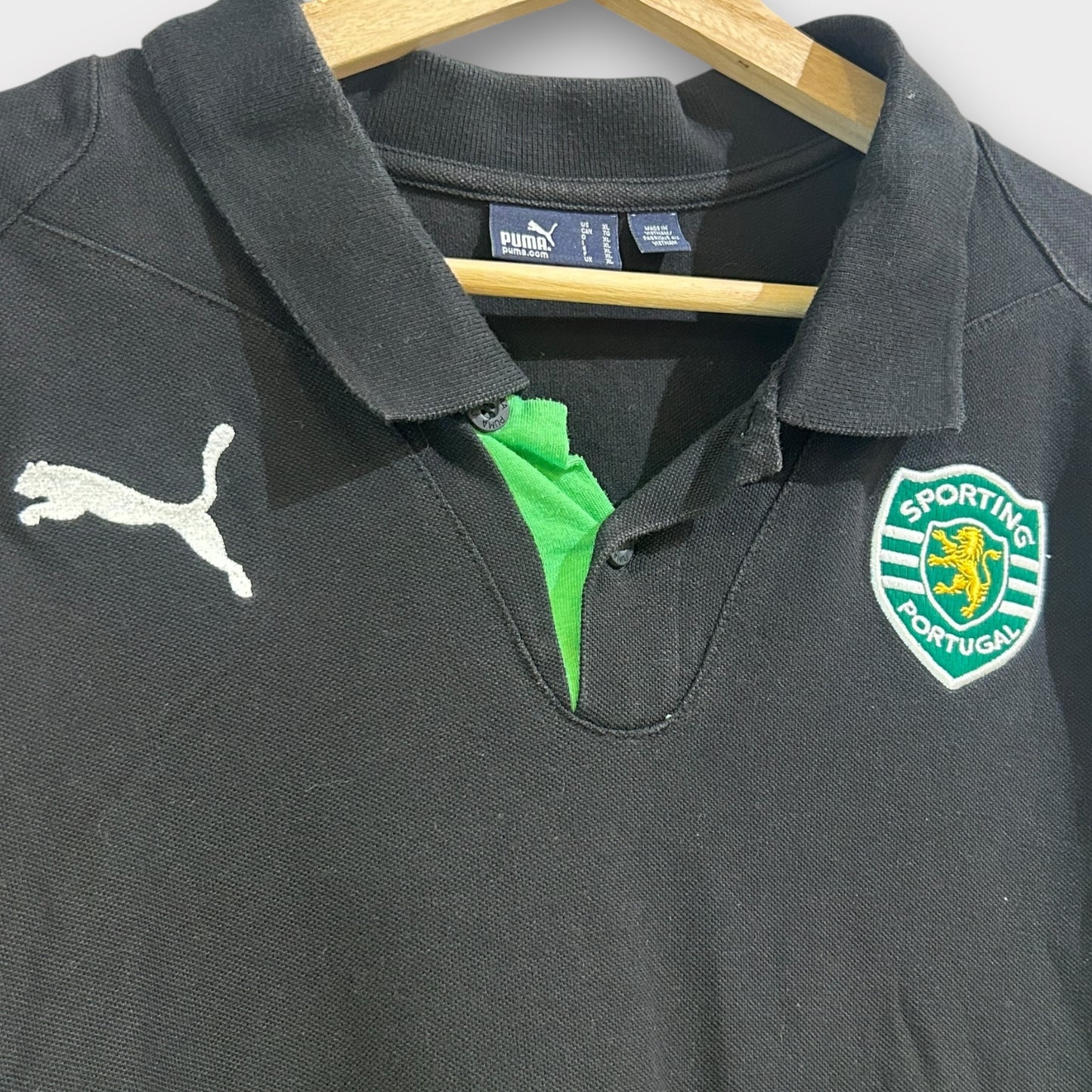 Sporting CP Long Sleeve Polo (Large)