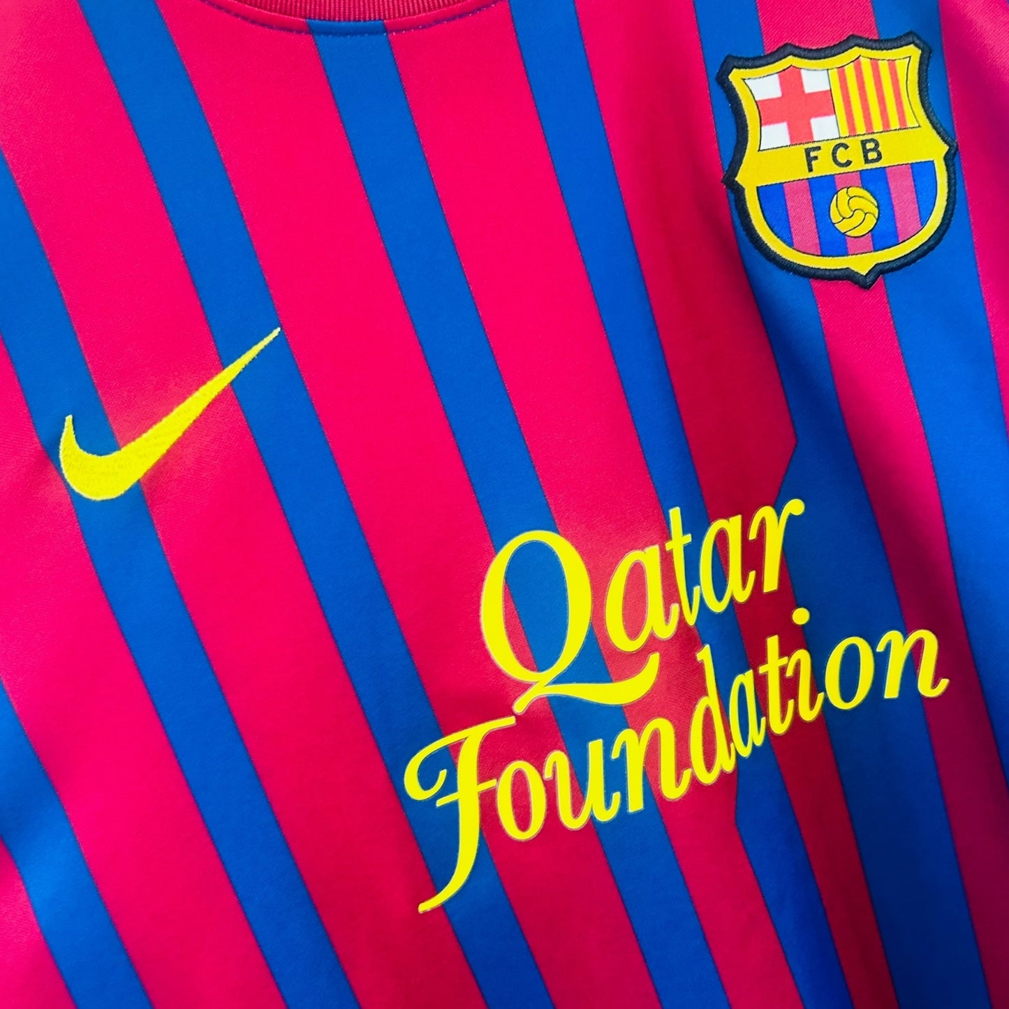 FC Barcelona 2011/12 Home - Messi 10 (Large)