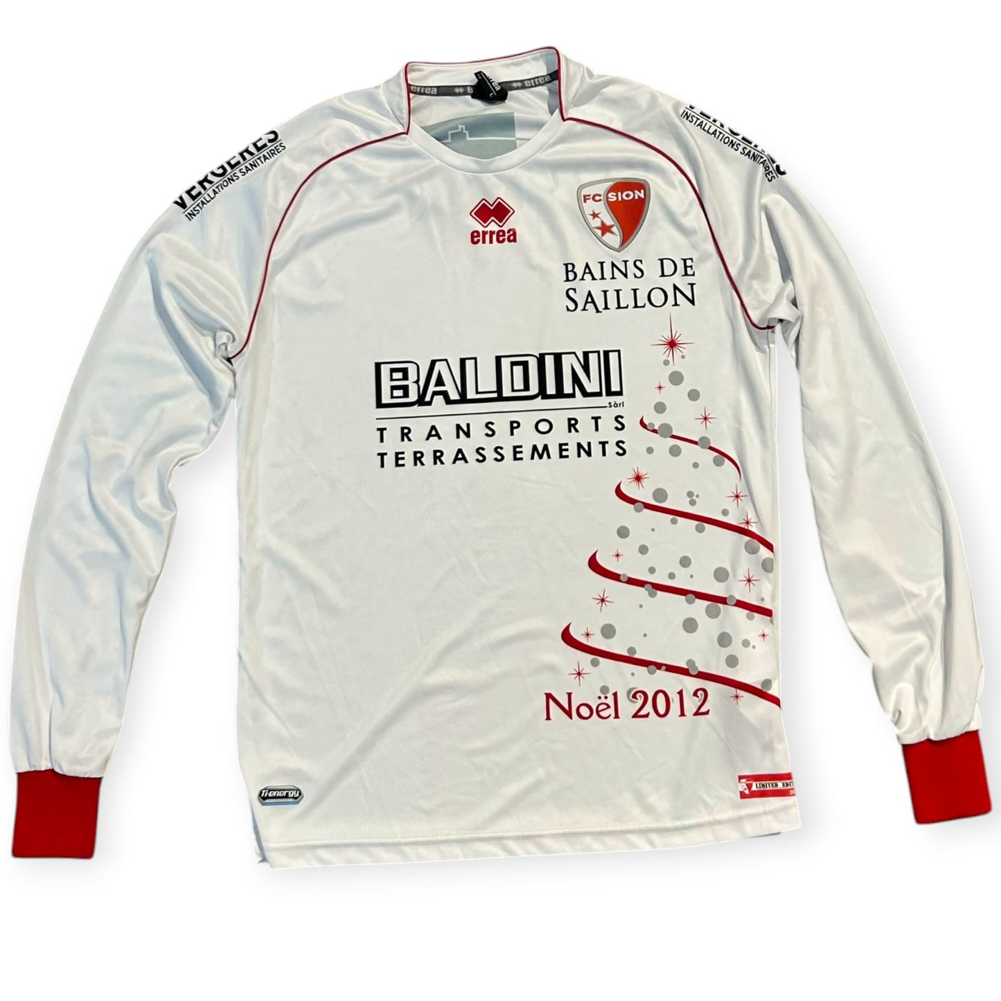 FC Sion 2012/13 Limited Edition Shirt #297/400 (Large) - KITLAUNCH