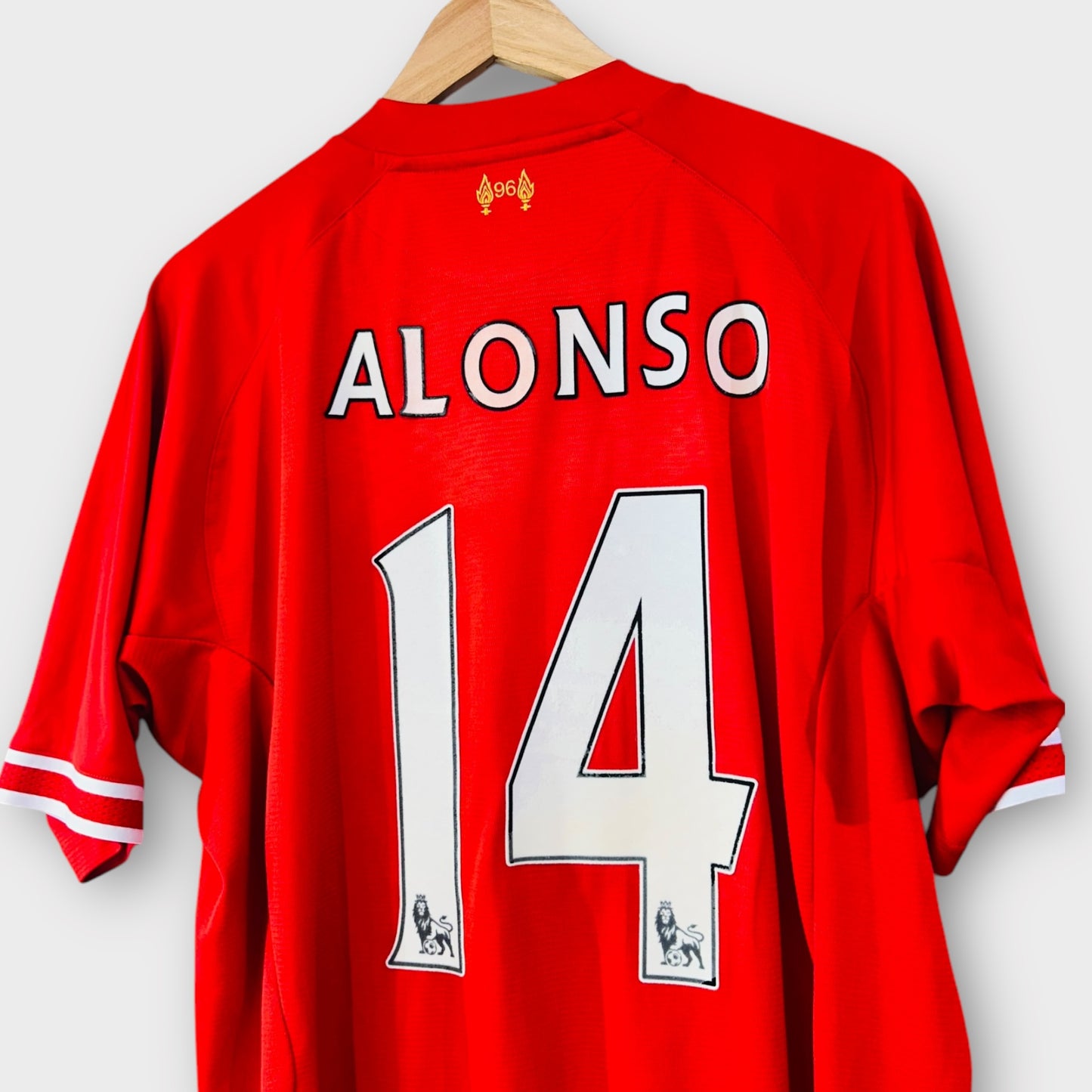 Liverpool FC 2013/14 Home Shirt - Alonso 14 (XXL)