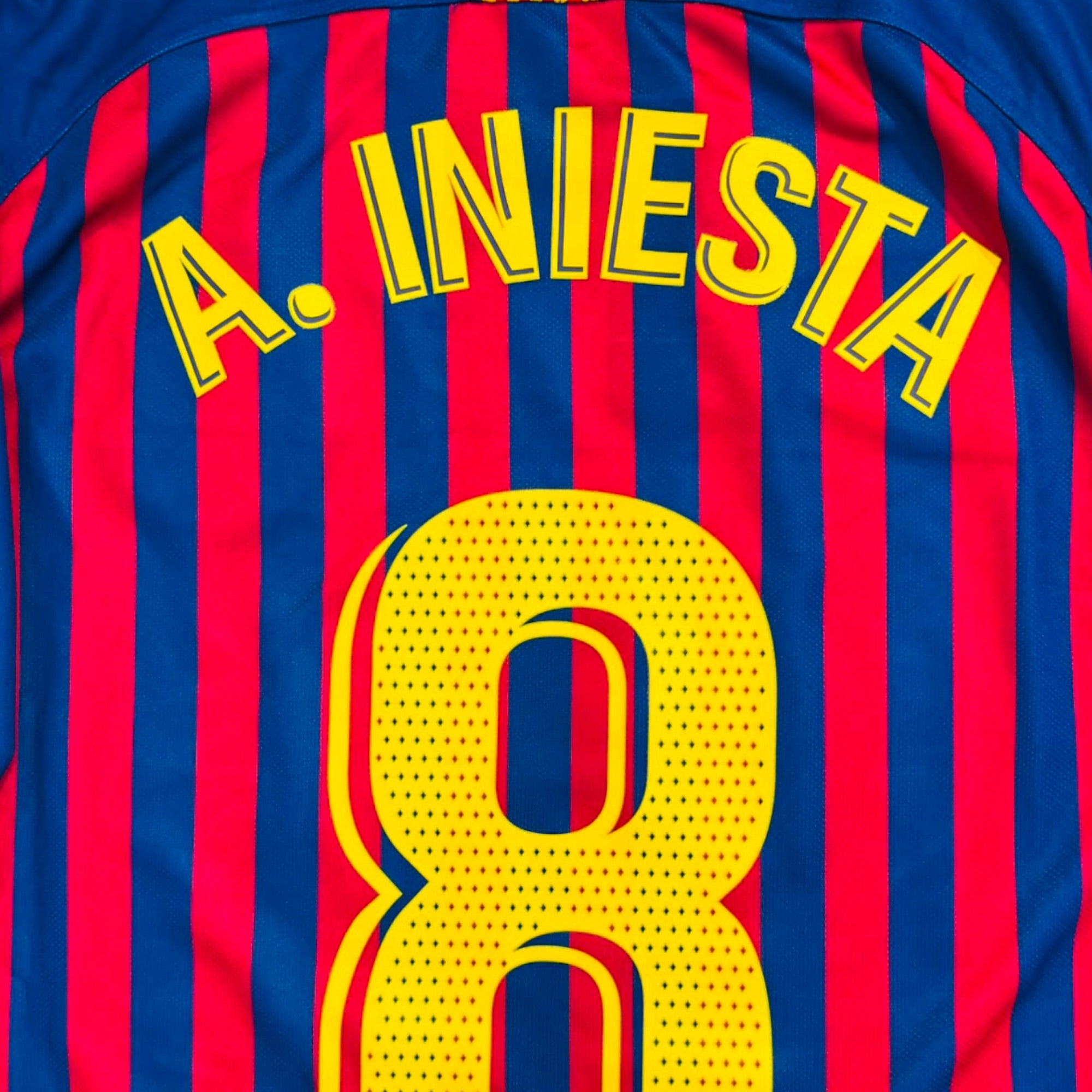 FC Barcelona 2018/19 Home - A. Iniesta 8 (Large)