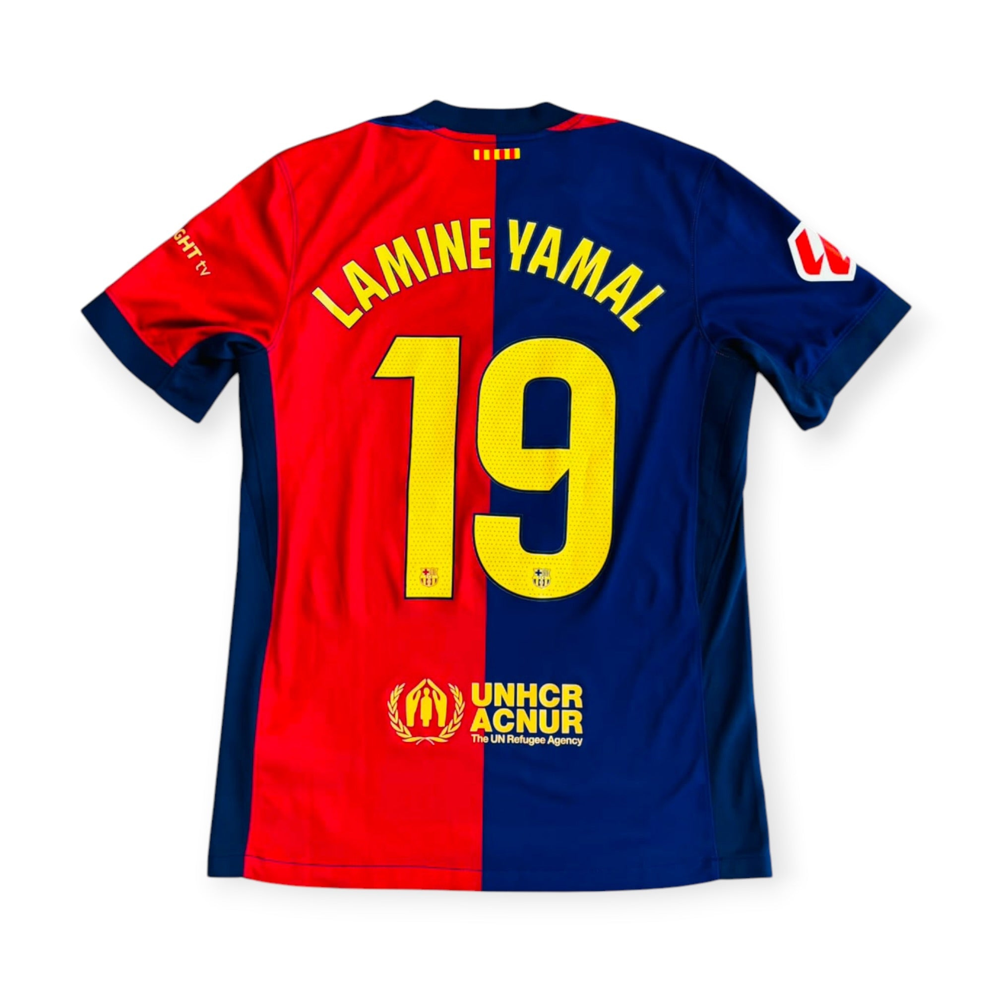 FC Barcelona 2024/25 Home - Lamine Yamal 19 (Small)