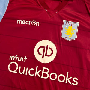 Aston Villa 2015/16 Home *New* - Grealish 40 (Large) - KITLAUNCH