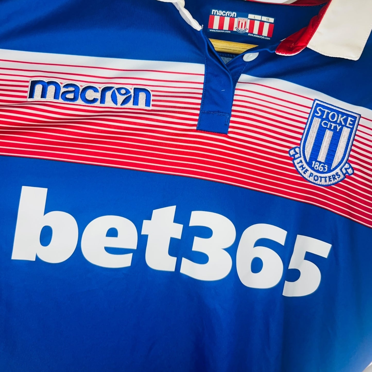 Stoke City 2017/18 Away (Large)