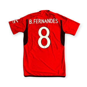 Manchester United FC 2023/24 Home Authentic - B. Fernandes 8 (Medium)
