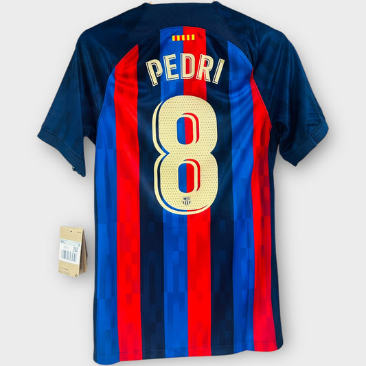 FC Barcelona 2022/23 Home - Pedri 8 (XS)