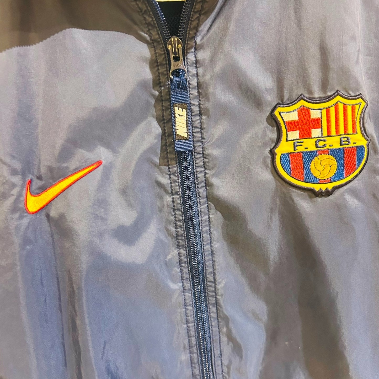 FC Barcelona 1998/99 Rain Jacket (Medium)