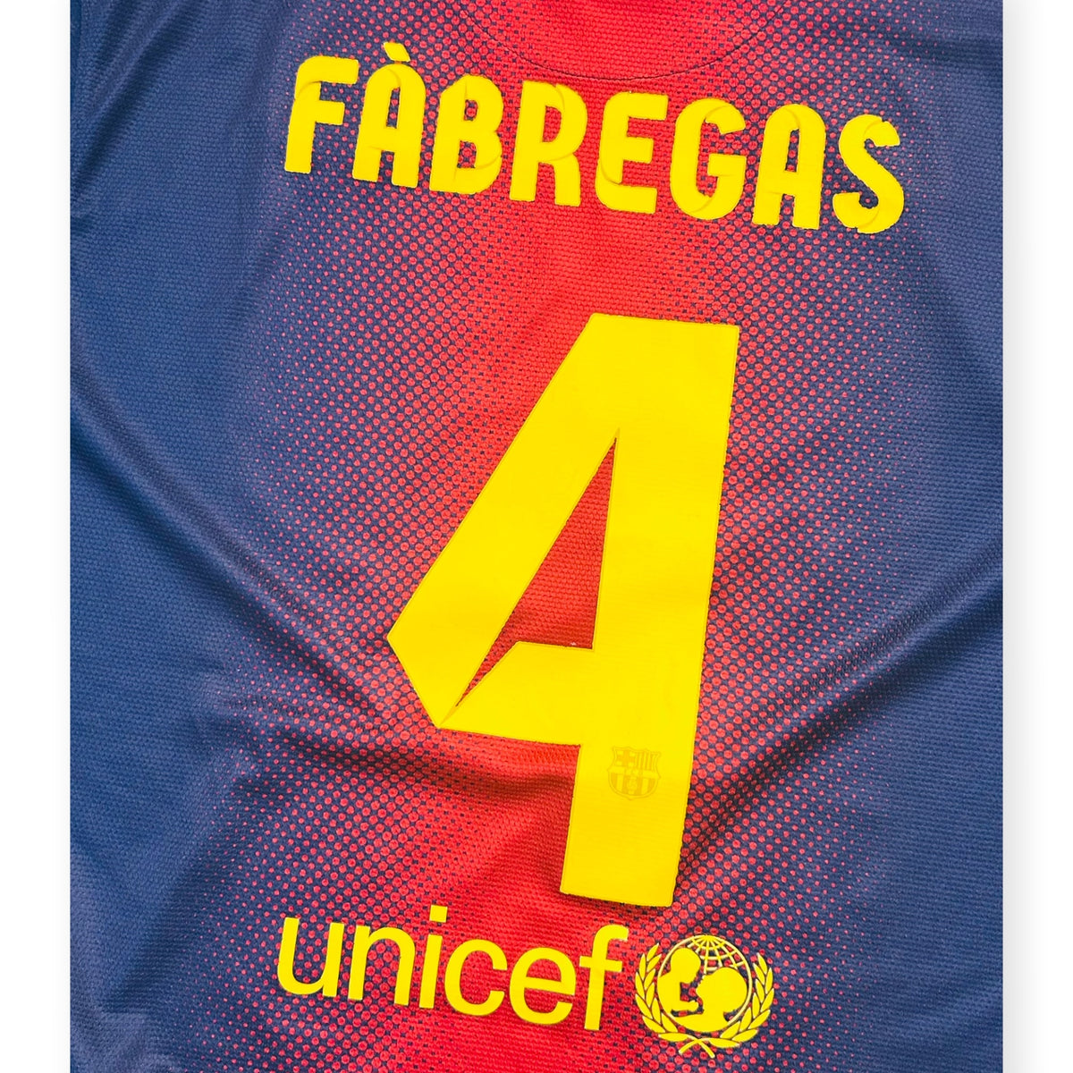 FC Barcelona 2012/13 Home - Fàbregas 4 (XL) - KITLAUNCH