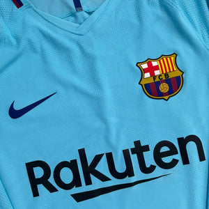 FC Barcelona 2017/18 Away 'Dembele 11' L/S Kitroom Issued (Medium) - KITLAUNCH
