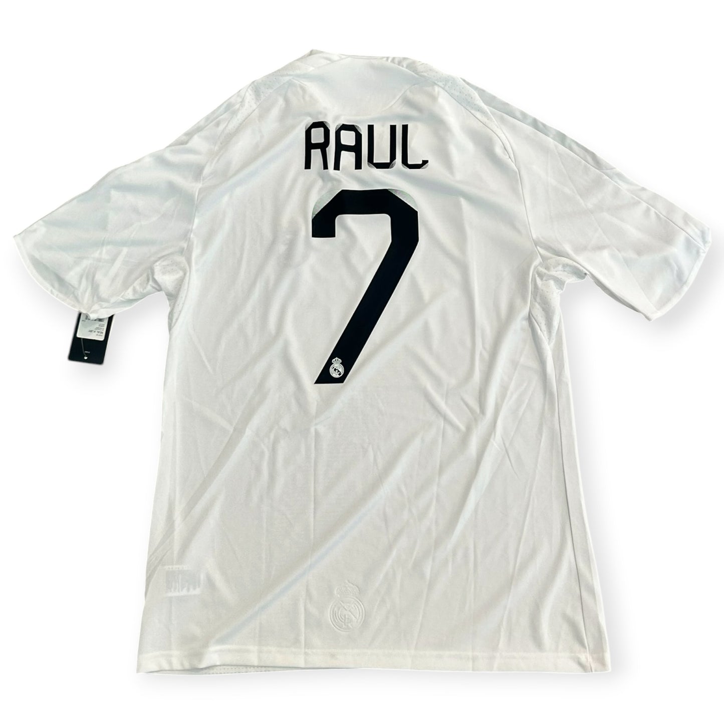 Real Madrid 2008/09 Home *Brand New* - Raul 7 (Large) - KITLAUNCH