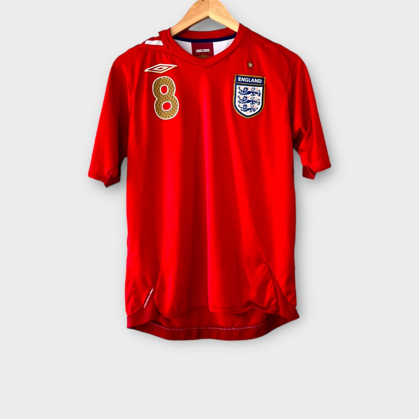 England 2008 Away Shirt - Lampard 8 (Small)