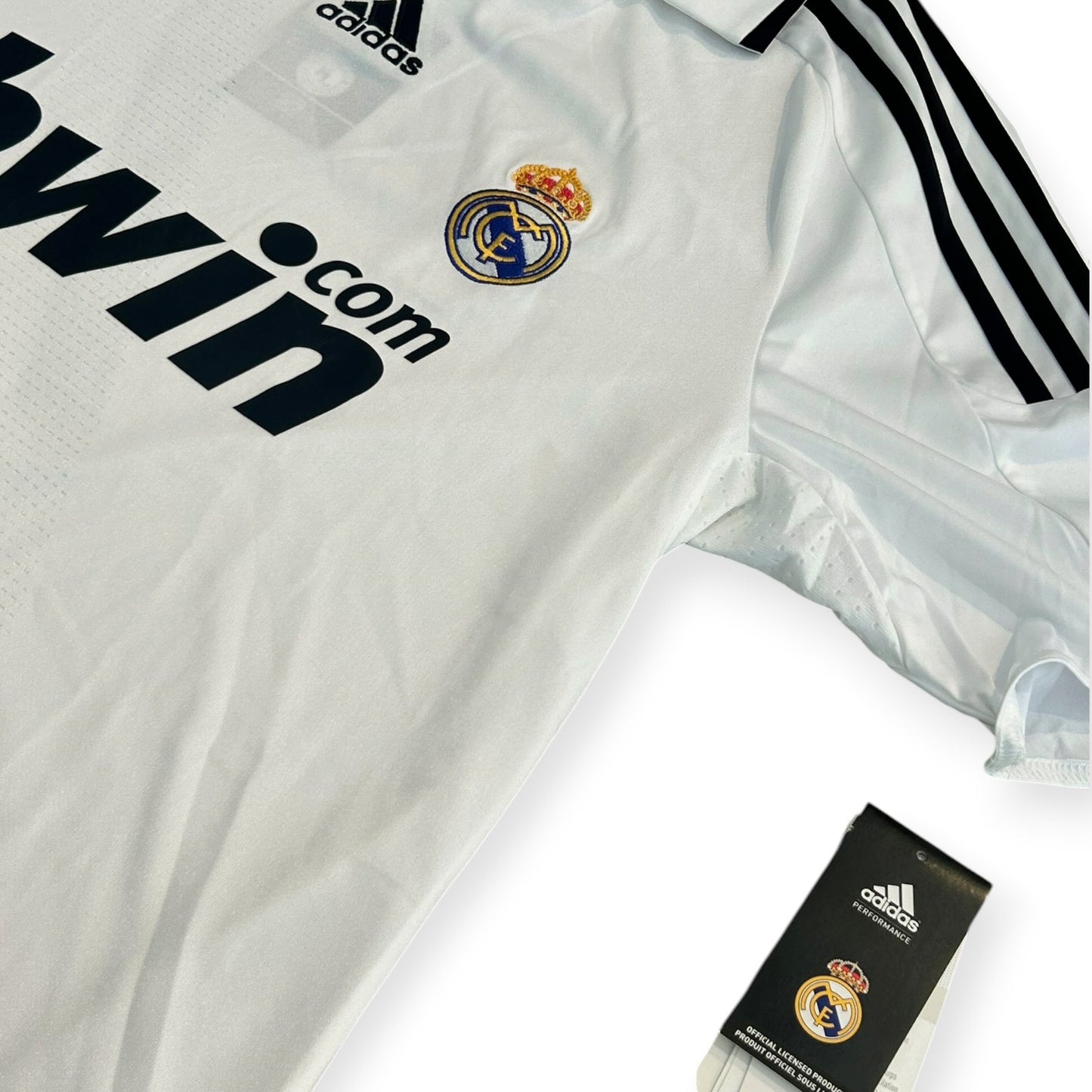 Real Madrid 2008/09 Home *Brand New* - Raul 7 (Large) - KITLAUNCH