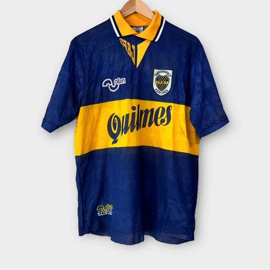 Boca Juniors 1995/96 Home Shirt (Small)