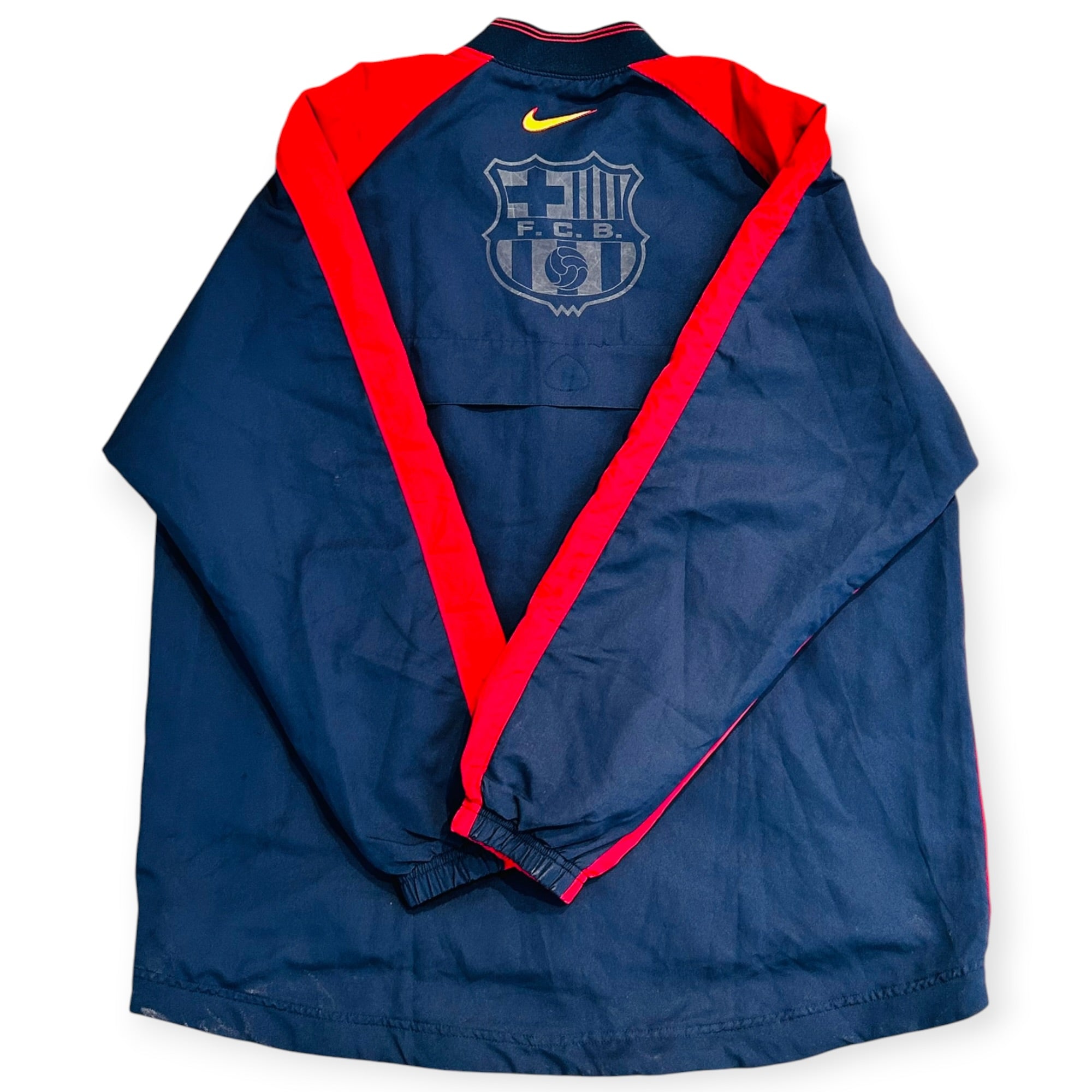 FC Barcelona 1998/99 Track Jacket (Large) - KITLAUNCH