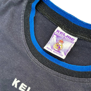 Real Madrid 90s Kelme Pre Match T-Shirt (XL)