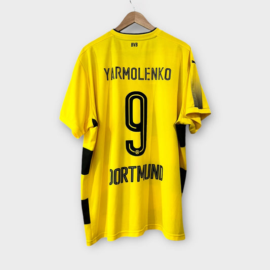 Dortmund 2017/18 Home Shirt - Yarmolenko 9 (XXL)