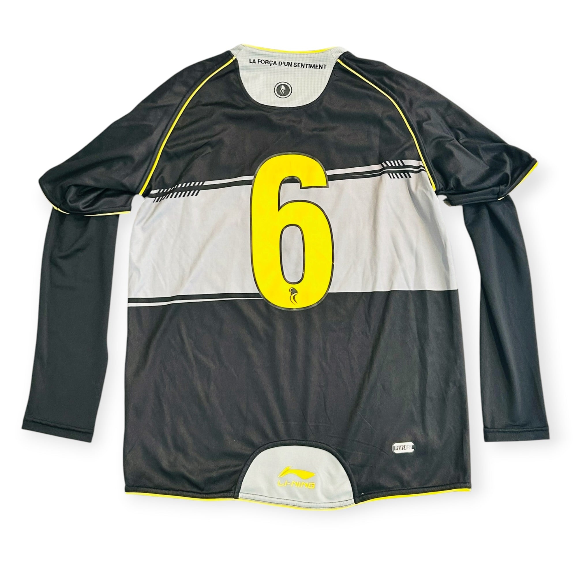 RCD Espanyol 2010/11 Away Long Sleeve Academy Issue - #6 (Small) - KITLAUNCH