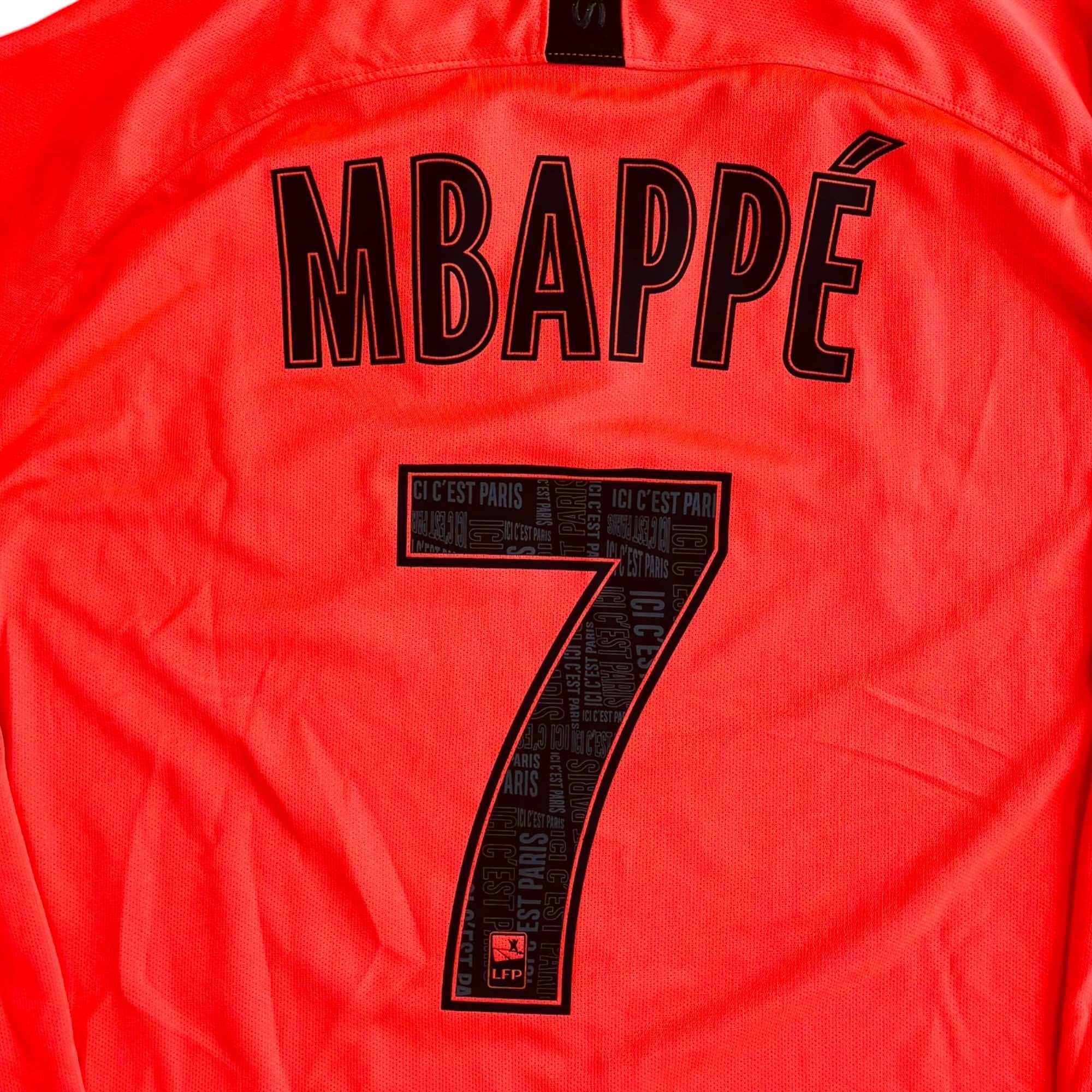 PSG 2019/20 Away Long Sleeve - Mbappe 7 (2XL)