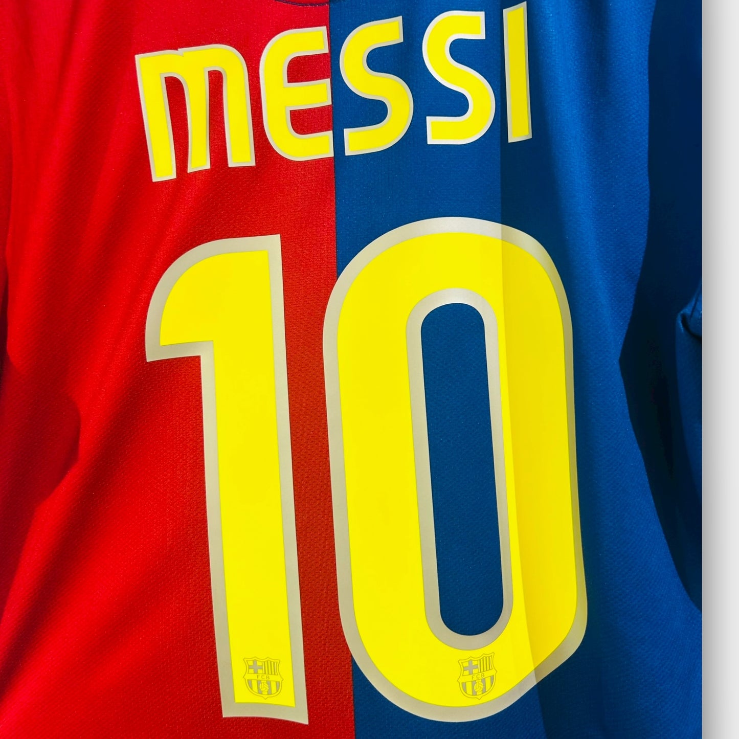 FC Barcelona 2008/09 Home - Messi 10 (Large)