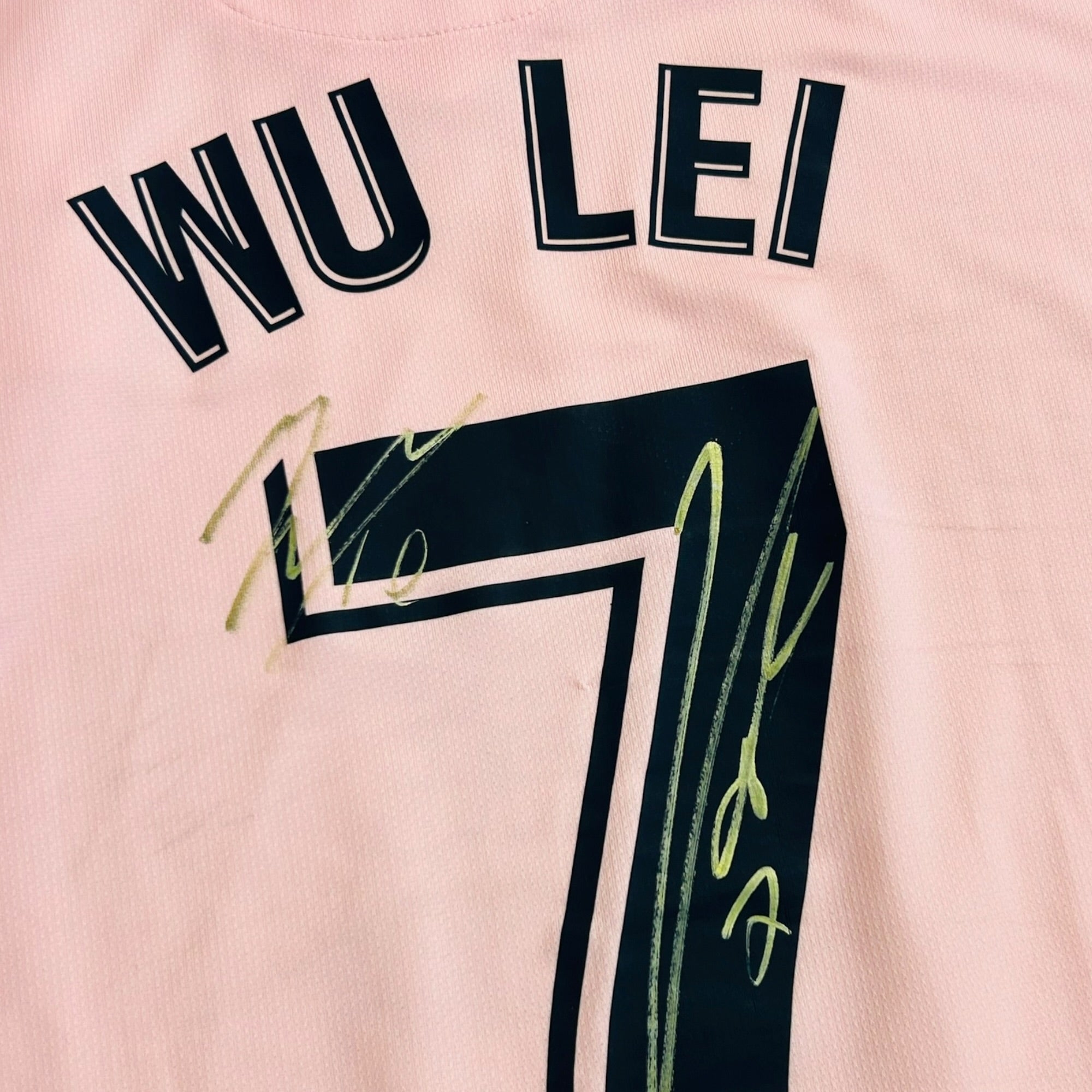 RCD Espanyol 2019/20 3rd Player Version *Signed by Wu Lei & Matías Vargas* - Wu Lei 7 (Medium) - KITLAUNCH