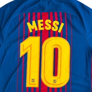 FC Barcelona 2017/18 Home - Messi 10 (Small)