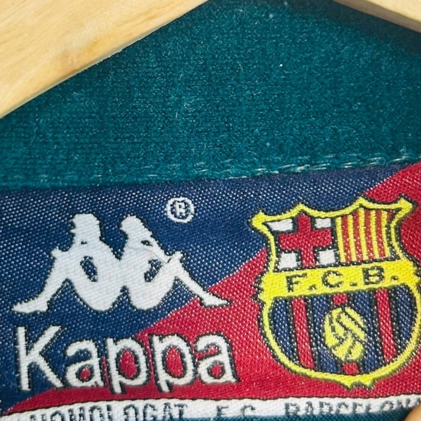 FC Barcelona 1995/97 Kappa Track Jacket (XL)