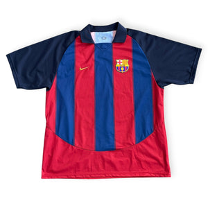 FC Barcelona 2003/04 Home Basic Version - Ronaldinho 10 (XL)