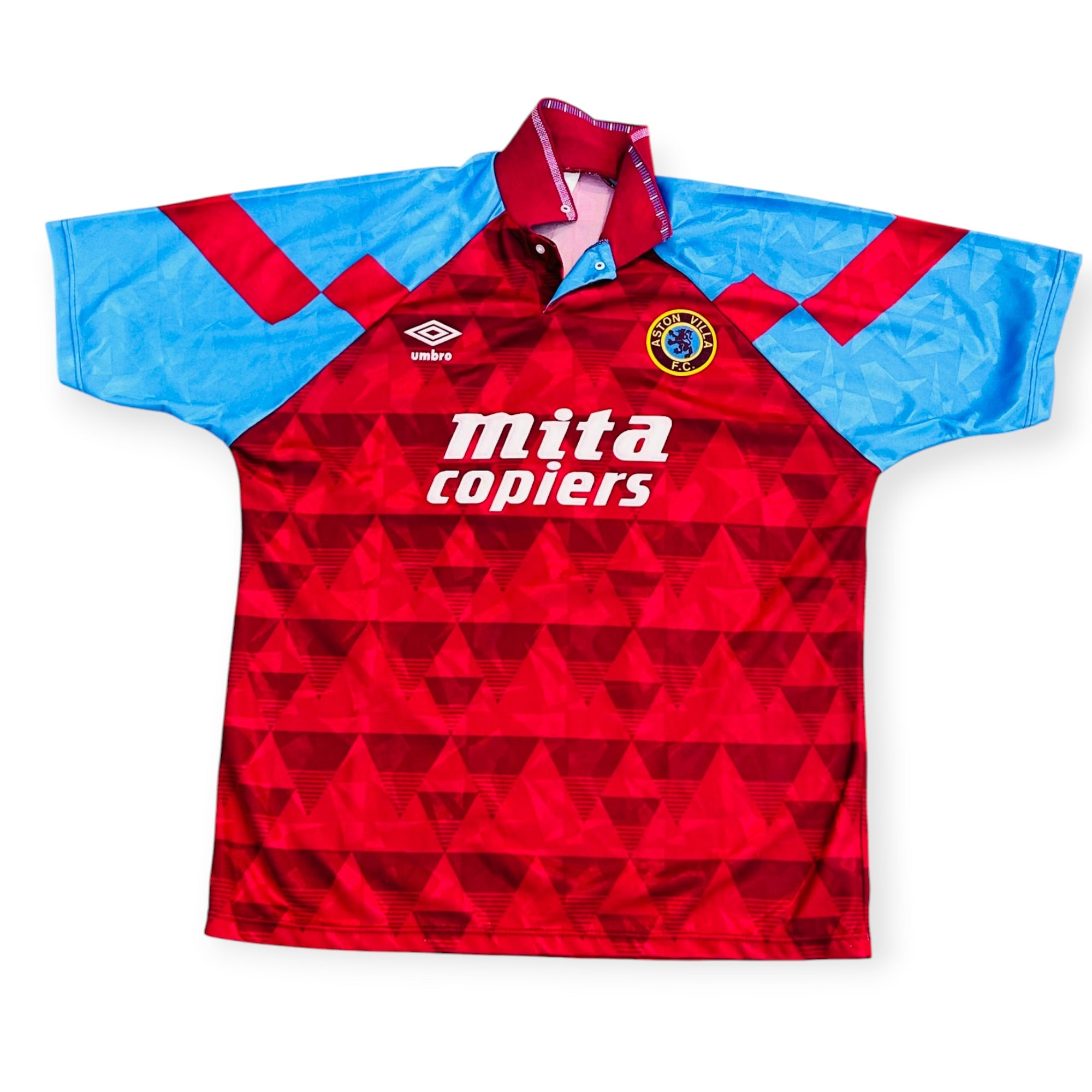 Aston Villa 1990/92 Home (Large)