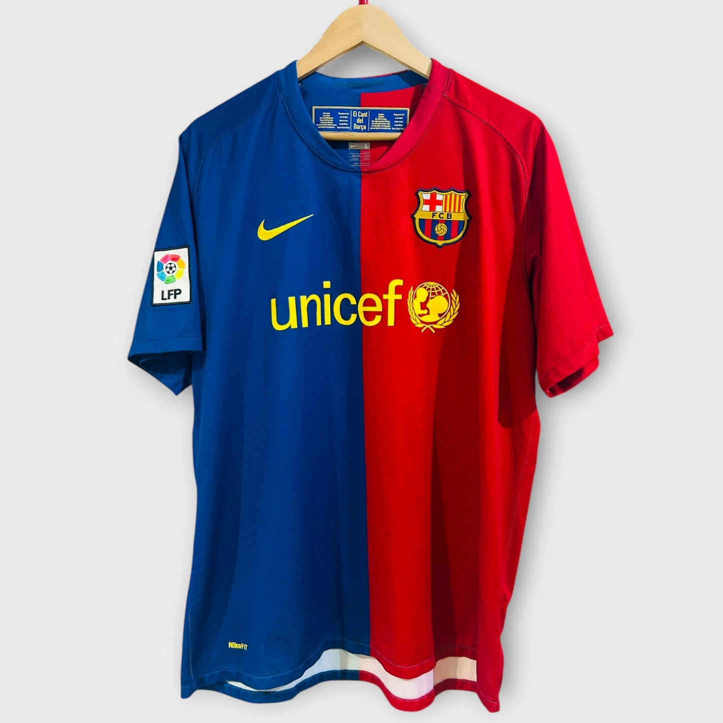 FC Barcelona 2008/09 Home - Messi 10 (Large)