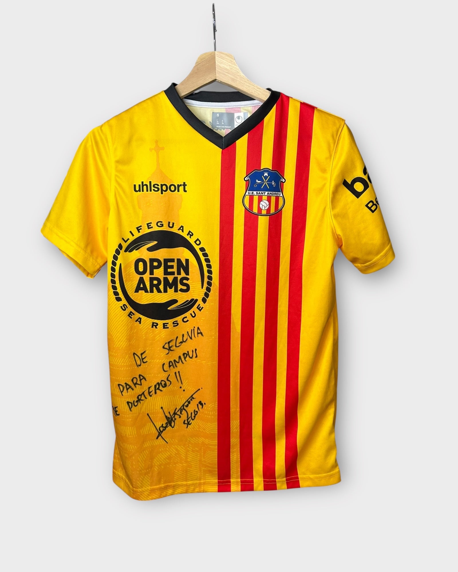 UE Sant Andreu 2019/20 Signed Shirt (Small) - KITLAUNCH