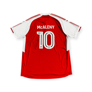 Fleetwood Town FC 2017/18 Home *Signed* - McAleny 10 (3XL)