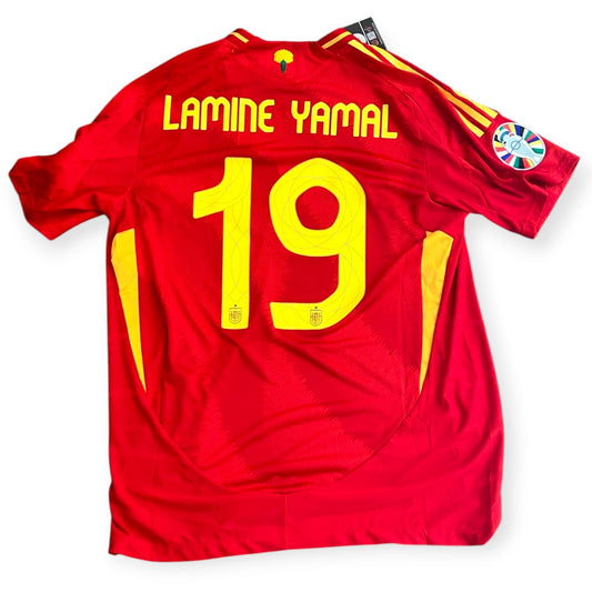 Spain 2024 Home Player Version *Brand New* - Lamine Yamal 19 (Medium)