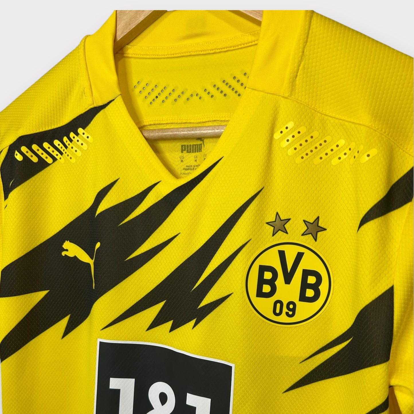 Dortmund 2020/21 Home Signed Shirt (Medium)