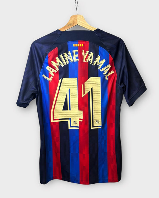 FC Barcelona 2022/23 Home - Lamine Yamal 41 (Medium)