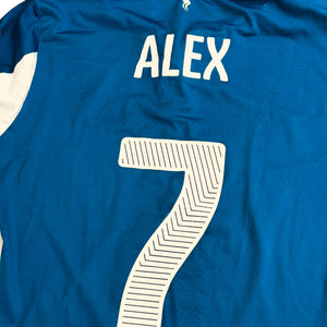 RCD Espanyol 2014/15 Home Match Worn Supercopa Catalunya vs Barça Alex Fernandez 7 (XL)